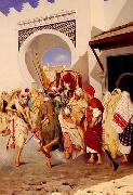 Arab or Arabic people and life. Orientalism oil paintings  536 unknow artist